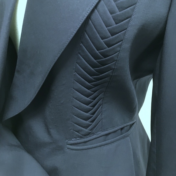 CLAUDE MONTANA Double breasted peplum blazer jacket  i40 vintage - Picture 7 of 8